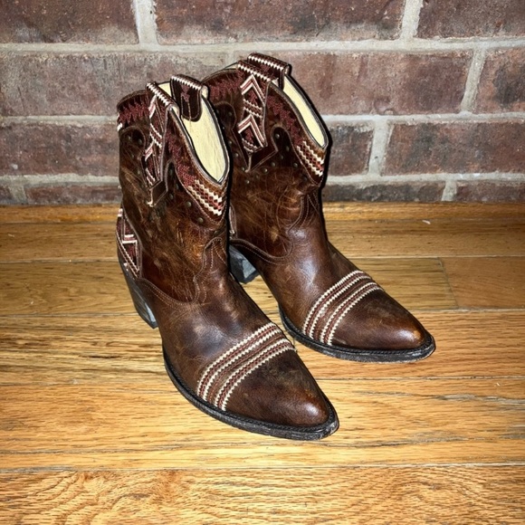 COPY - Yippee Ki Yay By OLD GRINGO Ankle Brown Leather Vintage Authentic ankle … - Picture 2 of 9